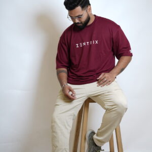 WINE - GOOD VIVES oversized premium t shirt